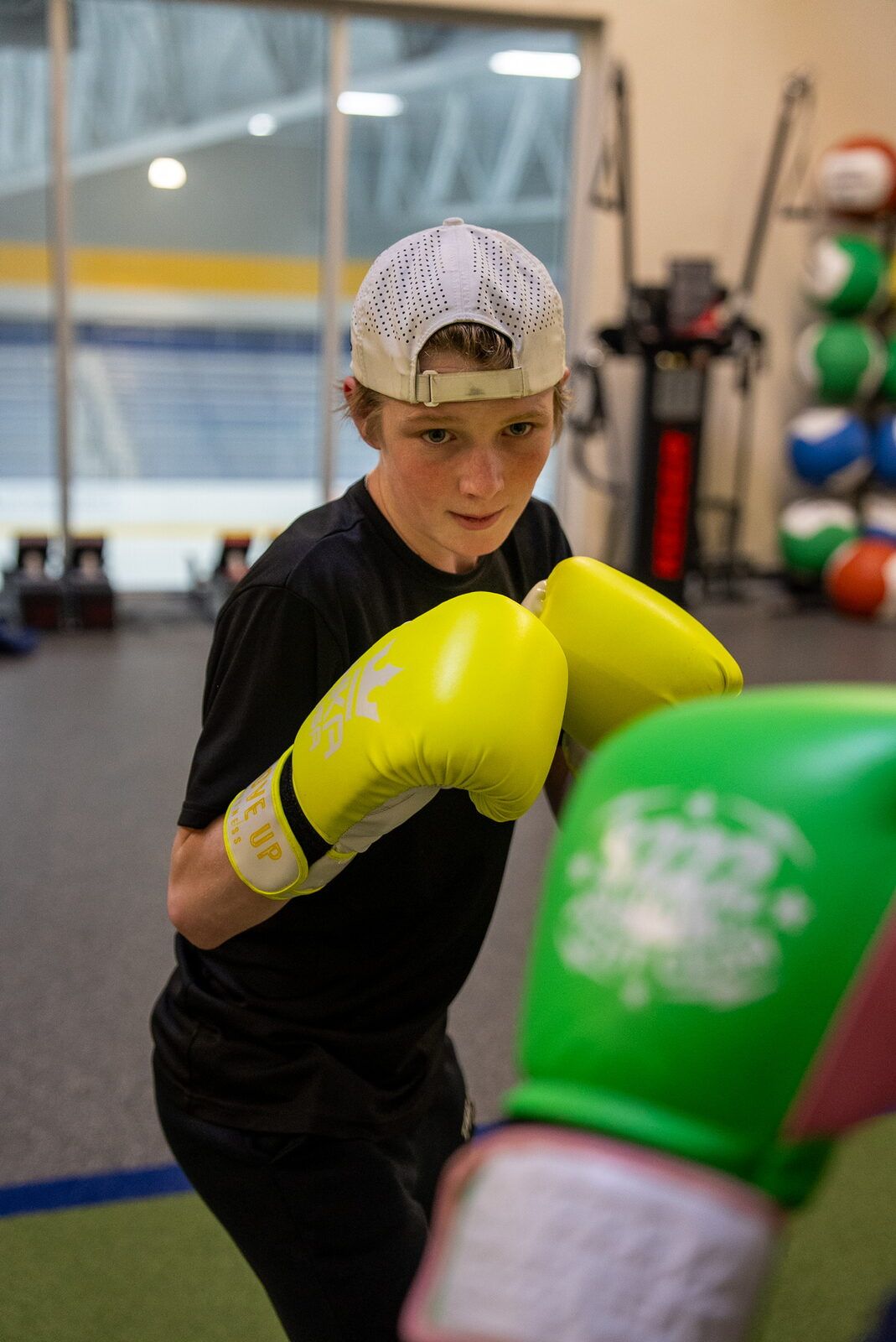 Boxing and conditioning work