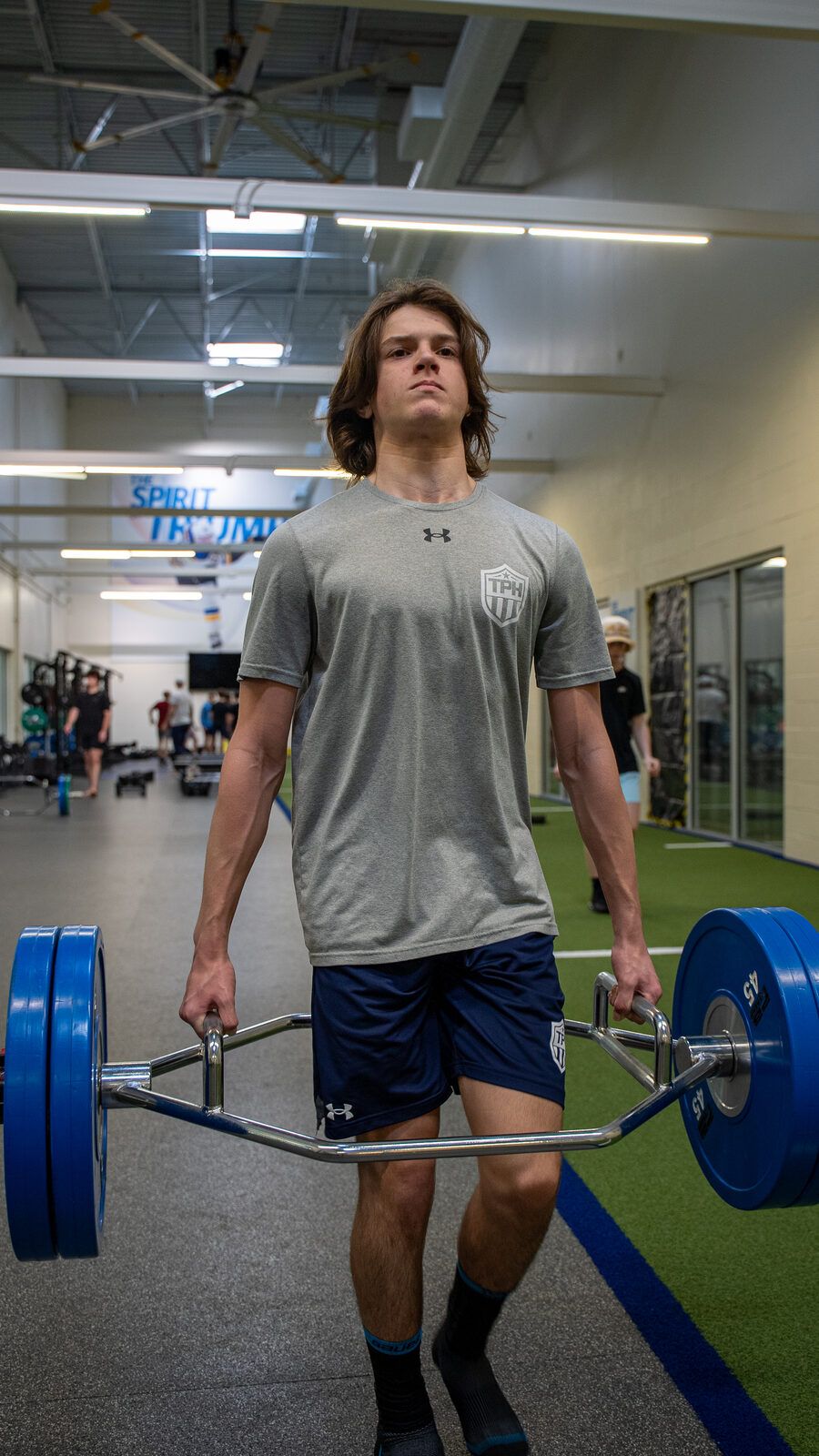 Athlete in the gym