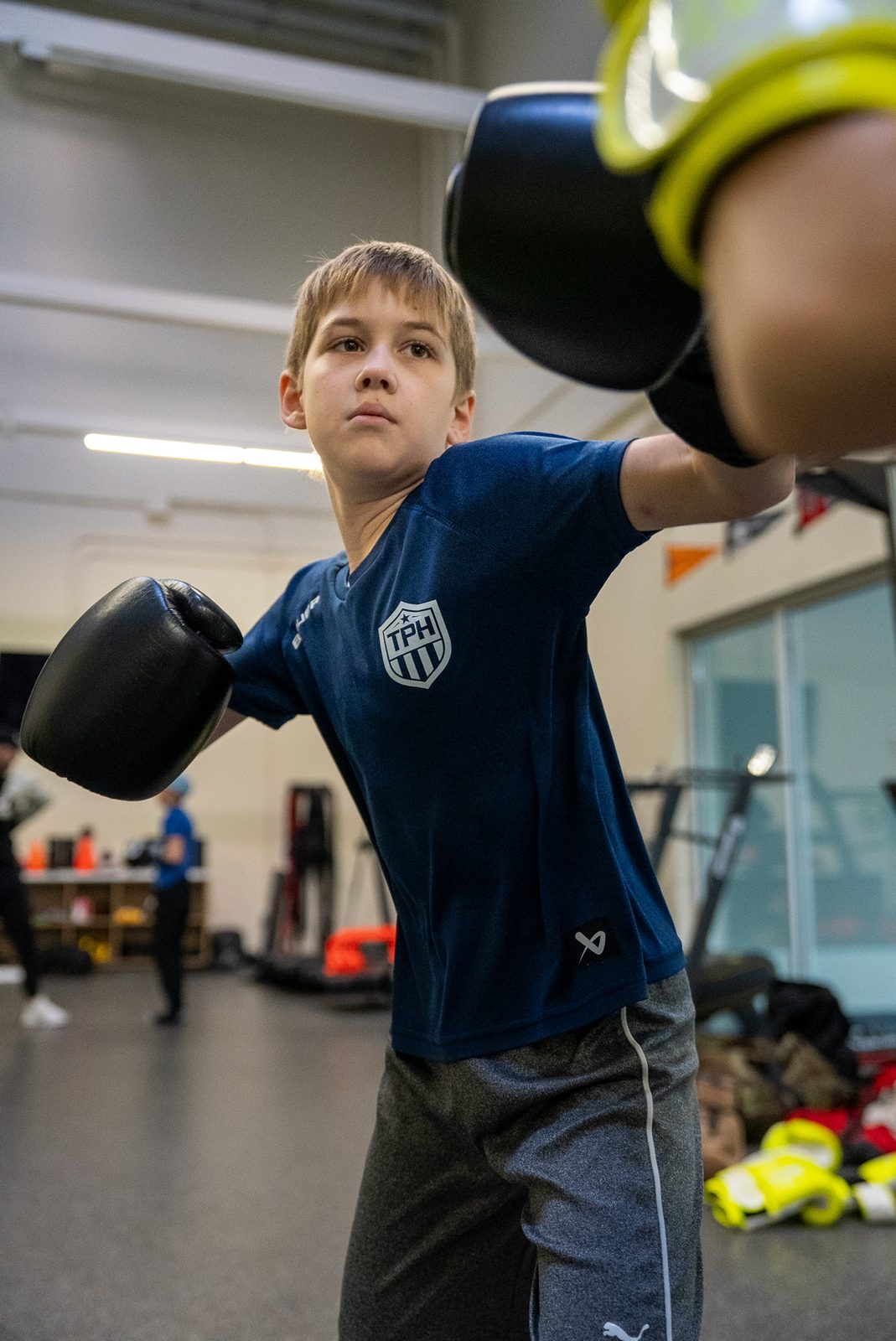 Boxing and conditioning work